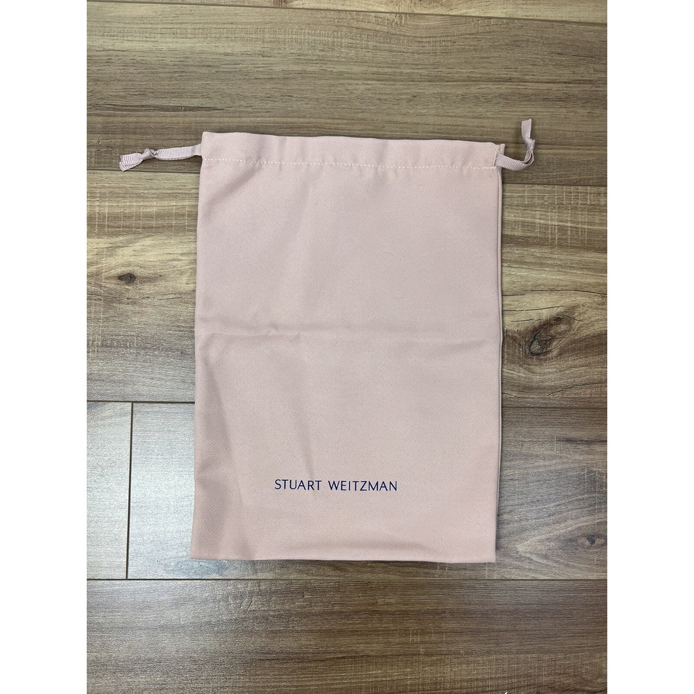 Stuart Weizman Womens Rose Gold Pink Dust Bag 9.5x 14